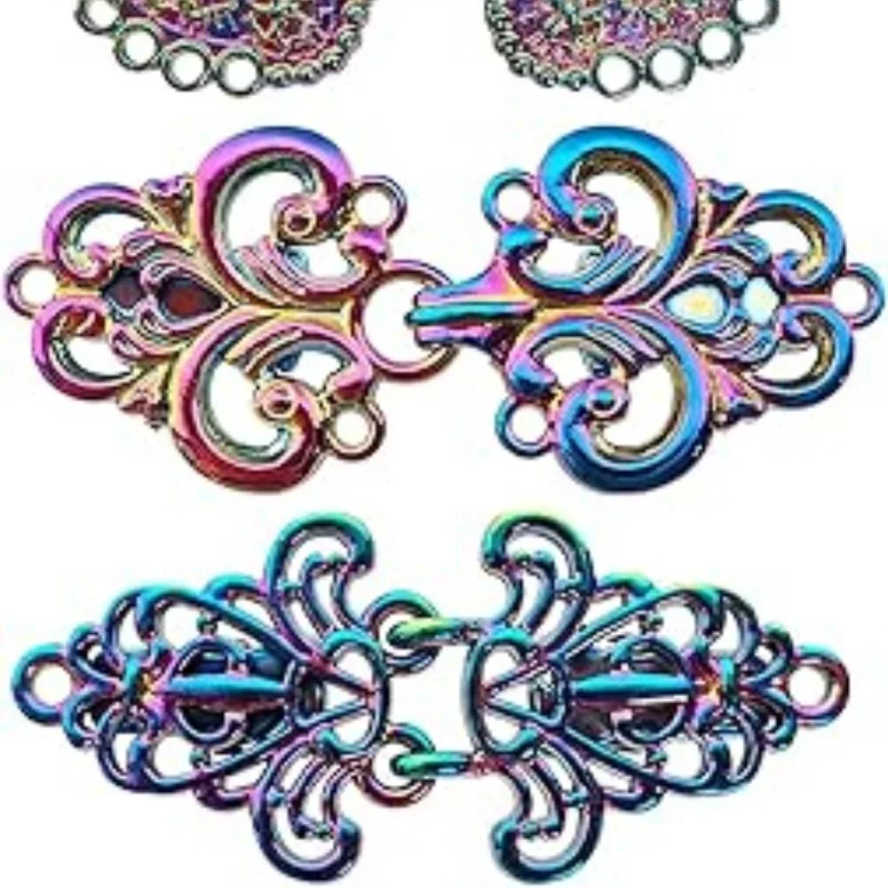 2 Sweater or Shawl Clips No Sew‎ Brand New !! Keep your Cardigan Tidy
